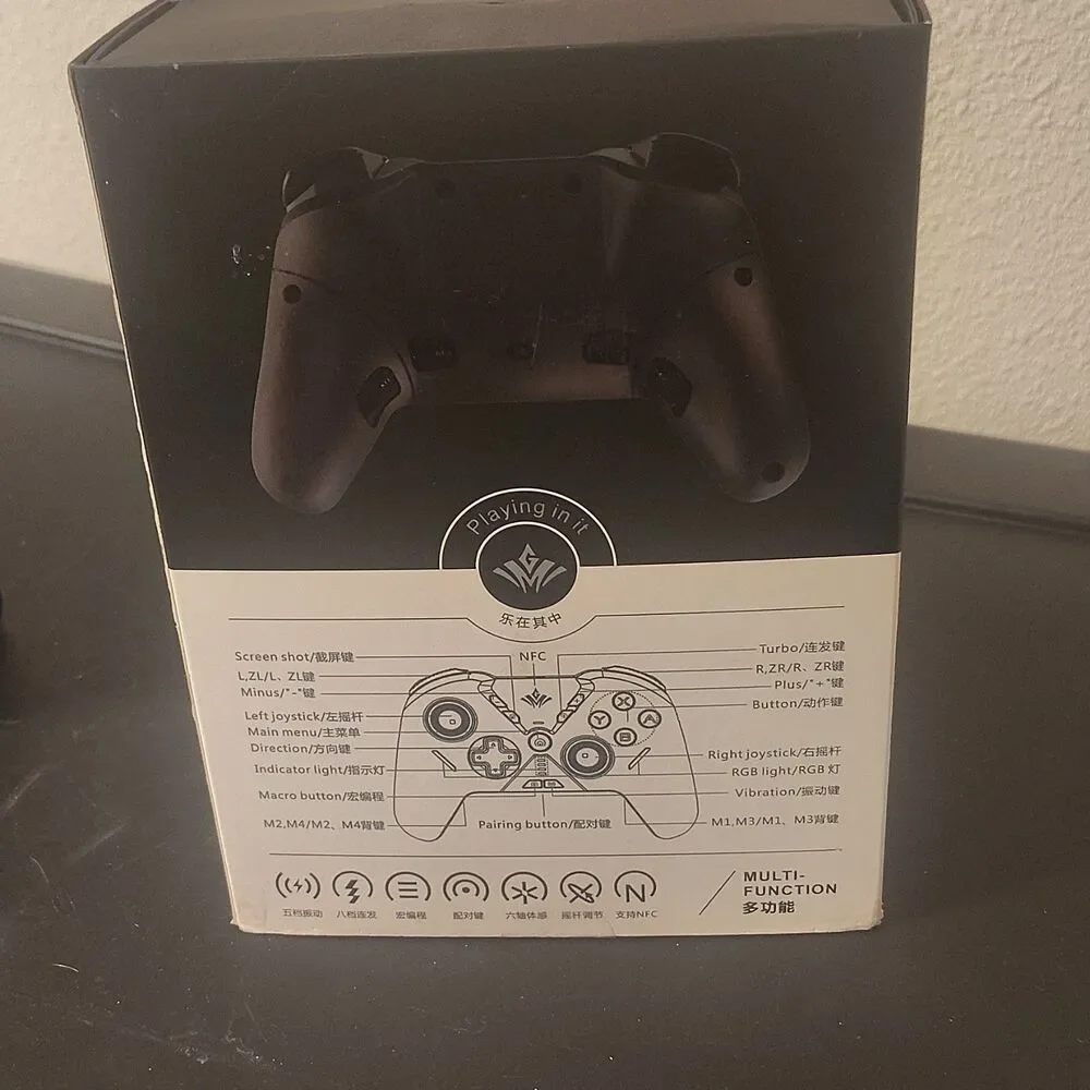 MOGEMTYTH Warrior MG0301 Wireless Multi-Mode Controller NFC RGB Switch PC